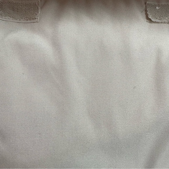 Lacoste Men’s Vintage Puffer Vest Reversible Tan Blue Size Large Cotton Blend - Picture 12 of 15